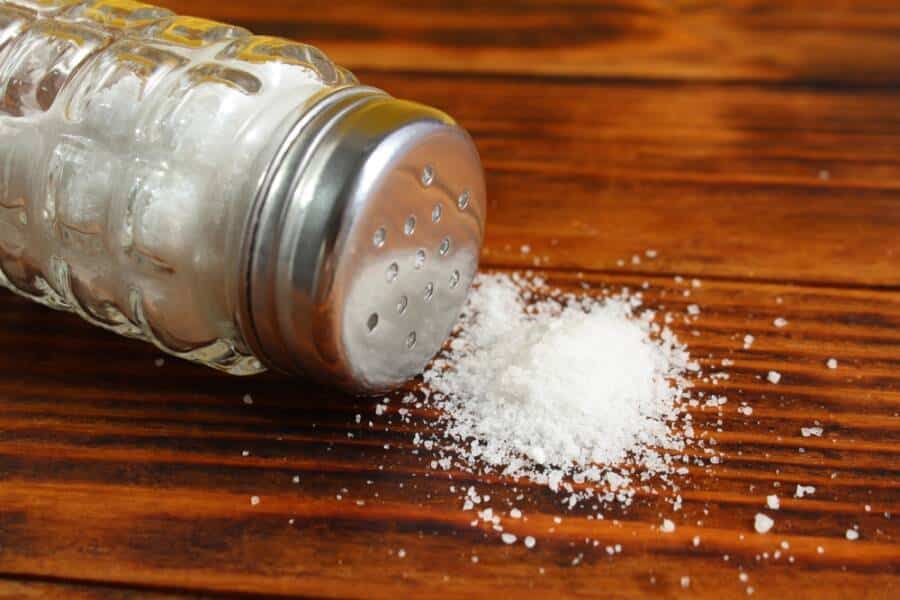 too much salt