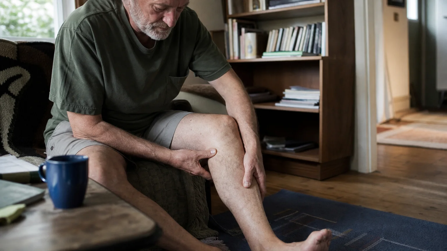 Editorial photograph illustrating: The Science of Leg Health and Circulation